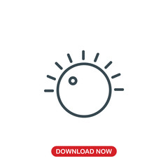 Volume control icon vector