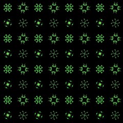 Texture with green rendering abstract fractal pattern