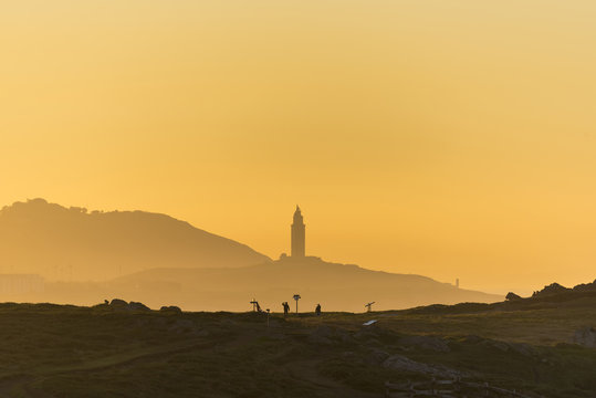 Torre de Hércules (La Coruña, España). © josfor
