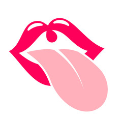 Wide open mouth icon