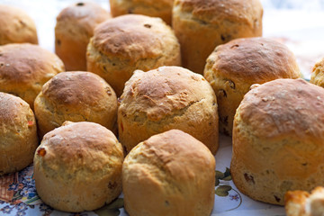 Easter, Easter cupcakes, Easter homemade bread