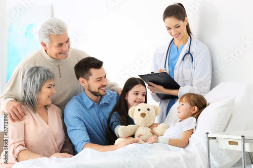 family only hospital visits