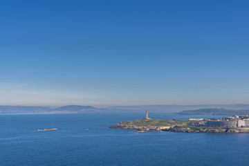 Fototapeta na wymiar Torre de Hércules (La Coruña, España).