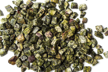 bidasar green, Indian marble on white background