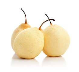 Three ripe pears