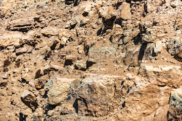 Severe Iranian rocks under sun