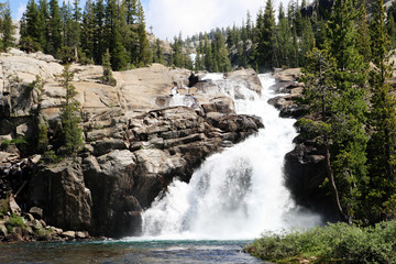 Tuolumne Falls waterfall
