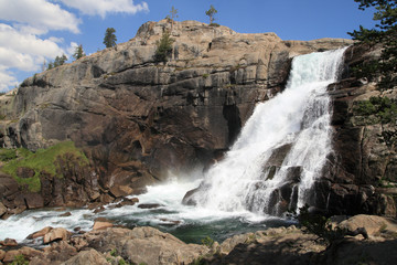 Tuolumne waterfall