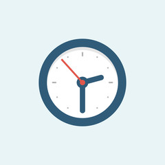 Clock flat icon