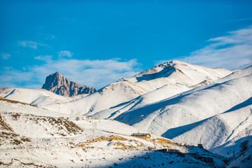 Cold wild nature in Iran