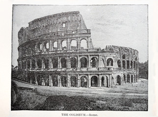 Roman Coliseum print