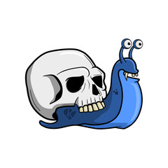 Snail With The House Skull