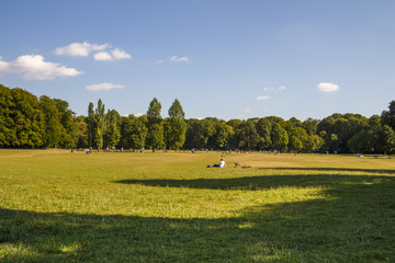 English Garden in Munich, Germany, 2015