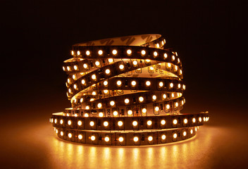 Diode strip. Led lights tape