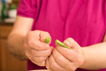 Canning green beans
