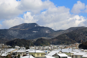 冬の久万高原町