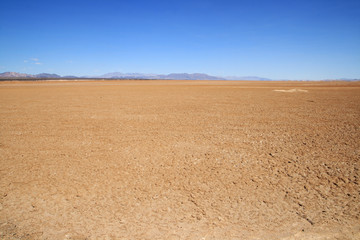 empty desert - Powered by Adobe