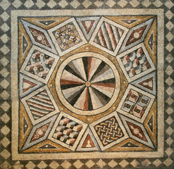 Fototapeta na wymiar mosaic tile floor