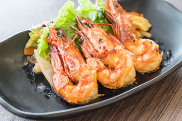 fried shrimps or prawns