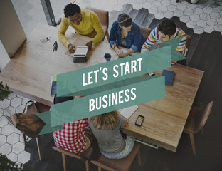 Start Business Aspiration Creative Ideas Launch Concept