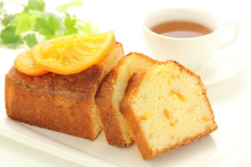 オレンジパウンドケーキ