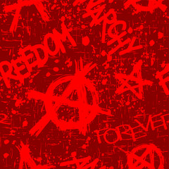 anarchy background red