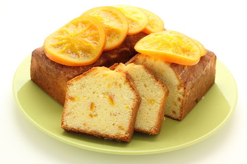 オレンジパウンドケーキ