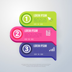 Abstract infographics elements concept with different stage and parts elements. Layout of data infographics. Timeline and steps graphic.