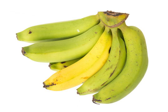 The picture of Banana. Bunch of Bananas isolated picture on white background.
