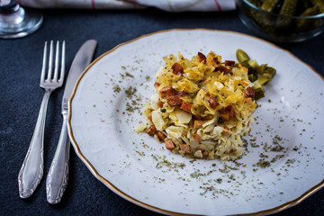 Pasta with sausage