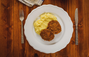 Fried minced meat