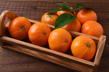Crate Mandarin Oranges