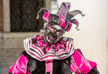 Traditional Venetian carnival mask
