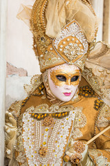 Traditional Venetian carnival mask