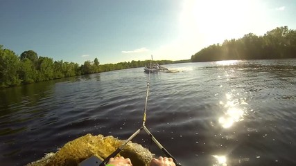 GoPro POV Wakeboarding Start