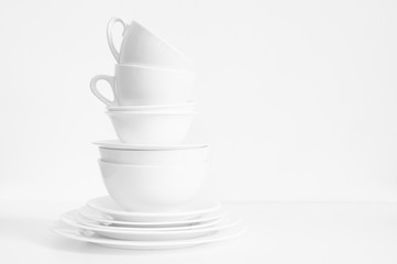 White still life