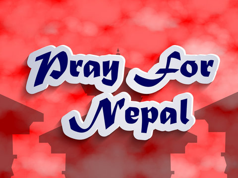 Illustration of background for Nepal Earthquake Background