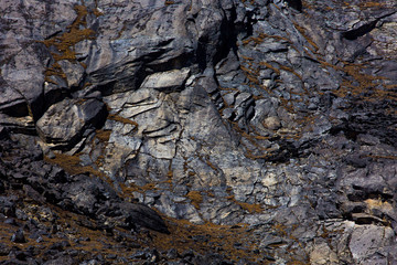 Rock face background in Nepal