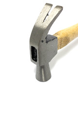 hammer on white background