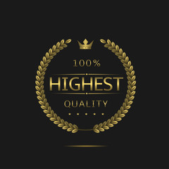 Highest quality label