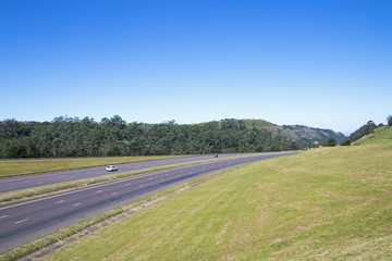 Quiet N3 Highway and Green Countryside