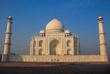 Fototapeta na wymiar Taj Mahal. Agra, India.
