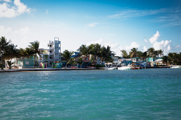 Caye Caulker is small island located approximately 20 miles from Belize City Belize