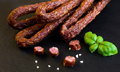Snack stick smoked sausage