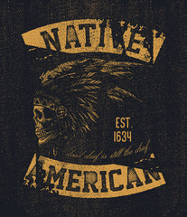 Native american illustration