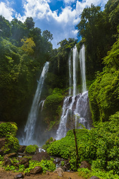 Sekumpul waterfall - Bali island Indonesia