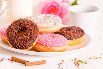 American donuts. 