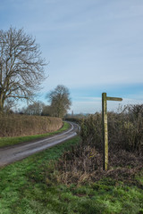 Fototapeta premium public footpath