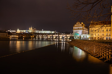Nachtfotos in Prag