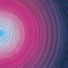 Abstract Colorful Concentric Half Circles Pattern Background, Vector Design